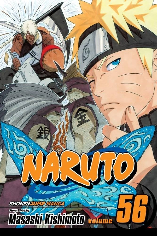 Naruto, Vol. 56 — official Viz Media edition cover