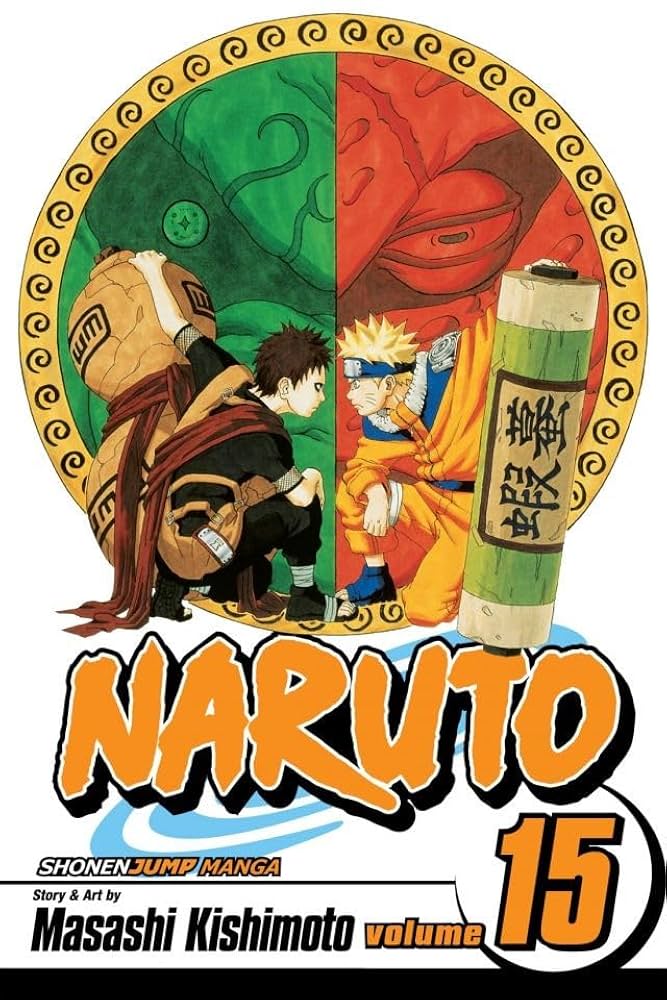 Naruto, Vol. 15 — official Viz Media edition cover