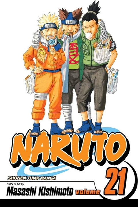 Naruto, Vol. 21 — Viz Media cover