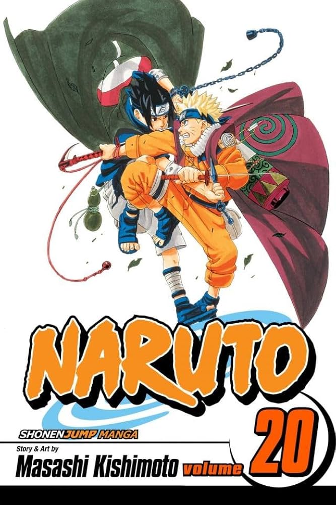 Naruto, Vol. 20 — official Viz Media edition cover