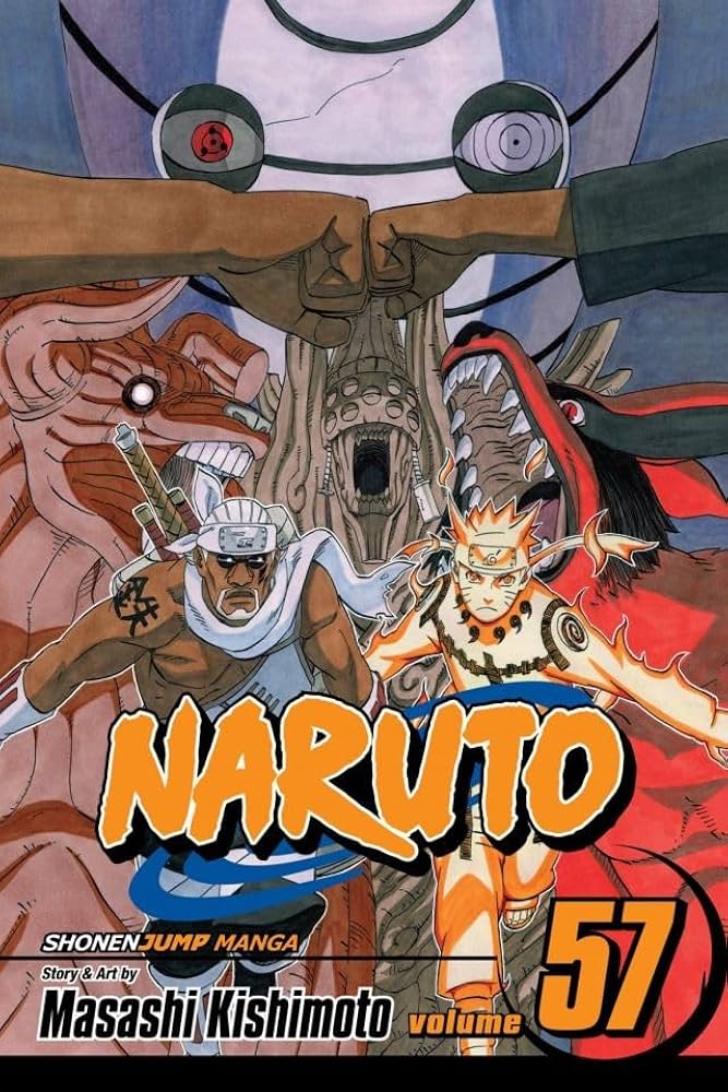 Naruto, Vol. 57 — official Viz Media edition cover