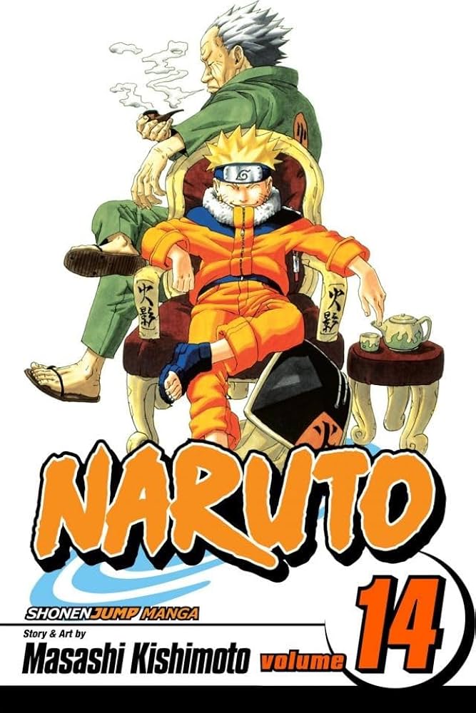 Naruto, Vol. 14 — official Viz Media edition cover