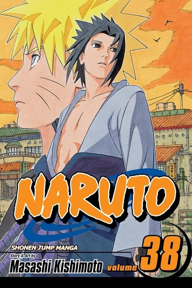 Naruto, Vol. 38 — official Viz Media edition cover