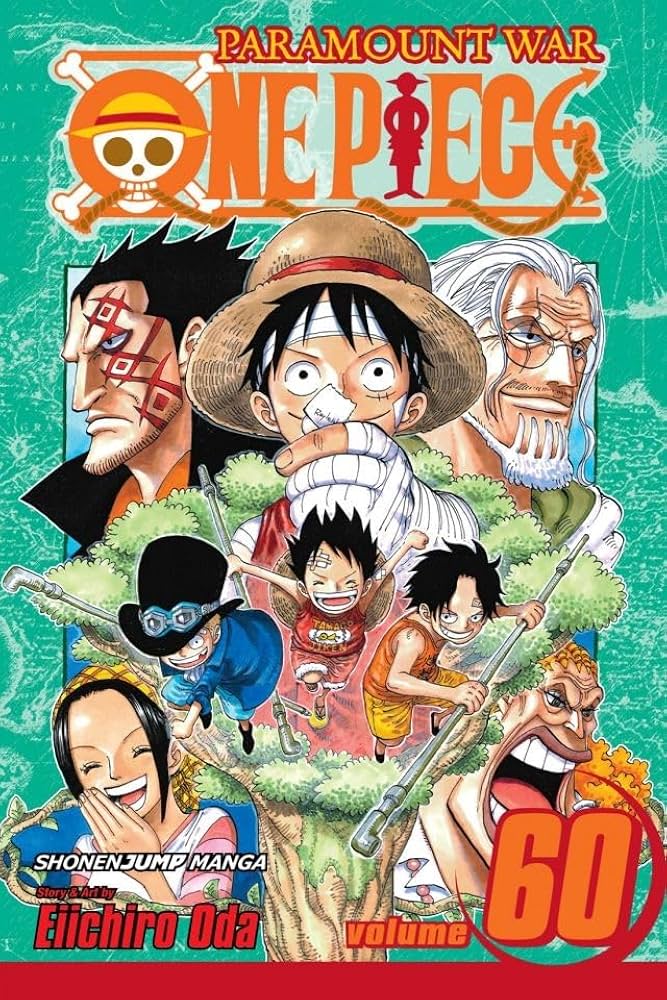 One Piece, Vol. 60 — official Viz Media edition cover