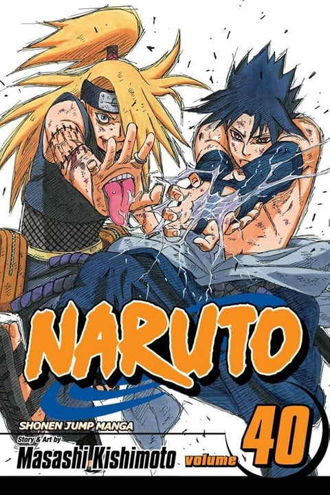 Naruto, Vol. 40 — Viz Media cover