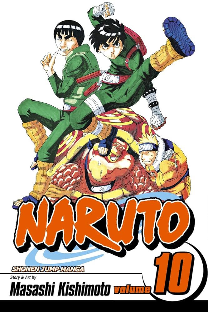 Naruto, Vol. 10 — official Viz Media edition cover