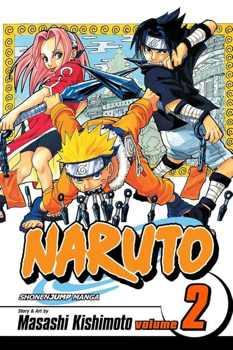 Naruto, Vol. 2 — Viz Media cover