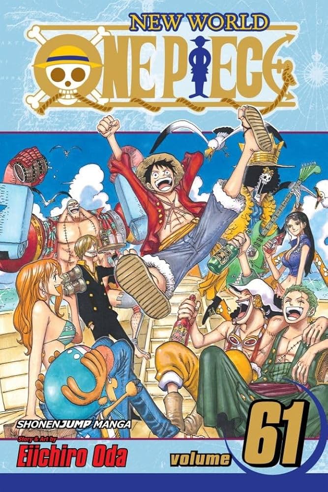 One Piece, Vol. 61 — official Viz Media edition cover