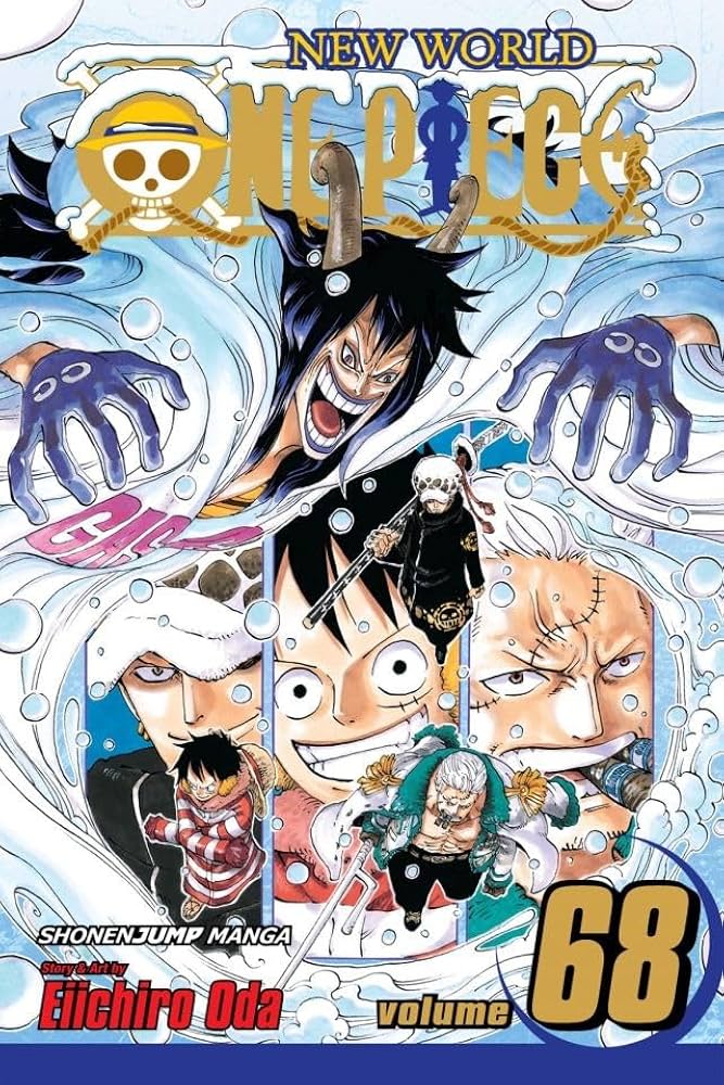 One Piece, Vol. 68 — official Viz Media edition cover