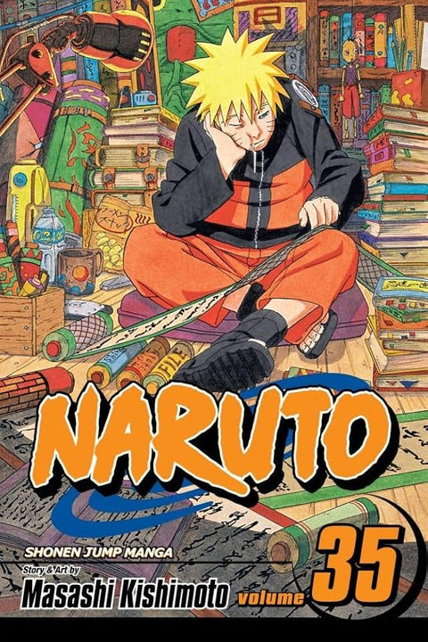 Naruto, Vol. 35 — Viz Media cover