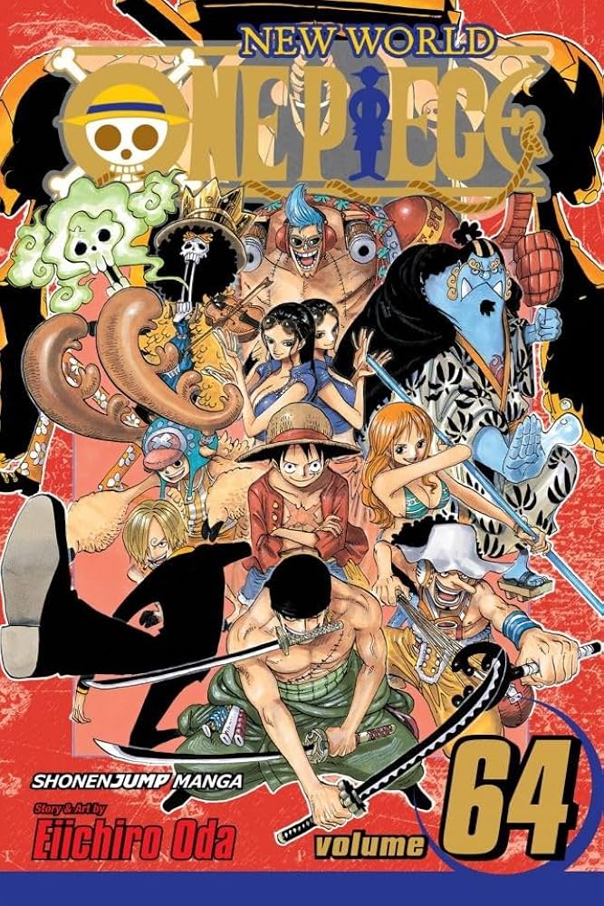 One Piece, Vol. 64 — official Viz Media edition cover
