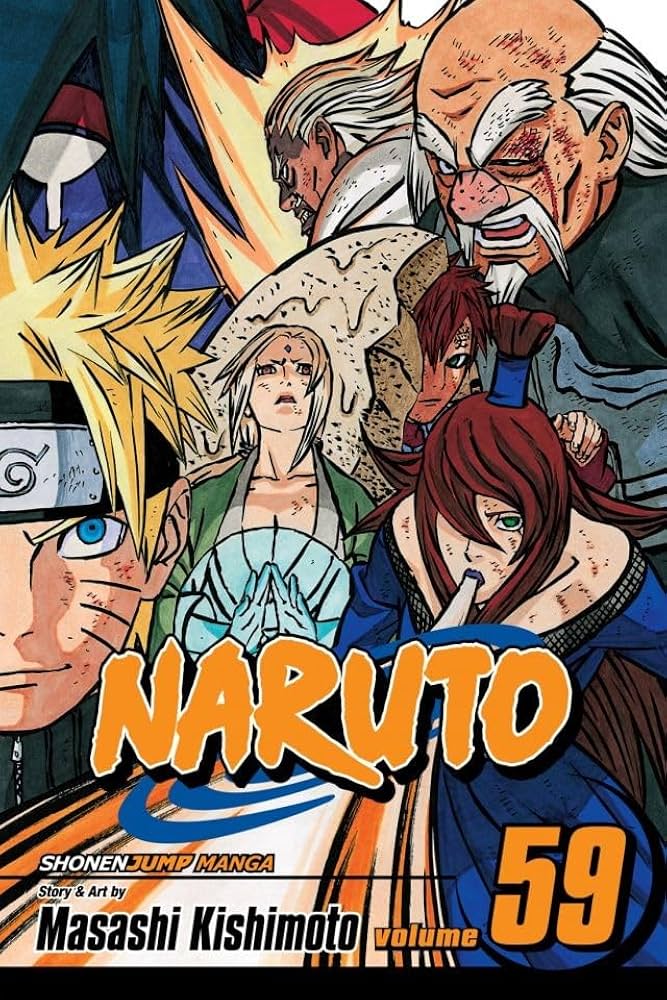 Naruto, Vol. 59 — official Viz Media edition cover