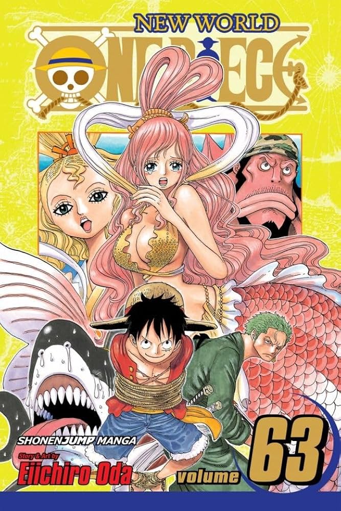 One Piece, Vol. 63 — official Viz Media edition cover