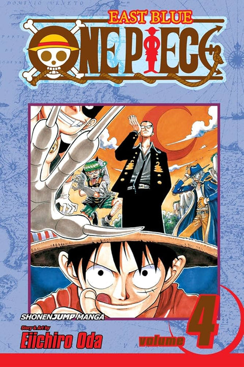 One Piece, Vol. 4 — Viz Media cover