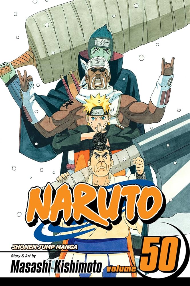Naruto, Vol. 50 — official Viz Media edition cover