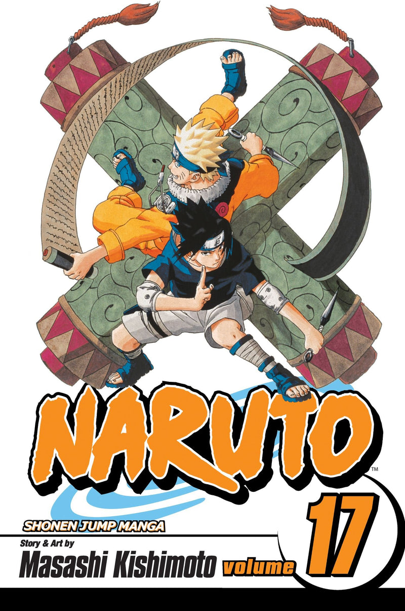 Naruto, Vol. 17 — official Viz Media edition cover