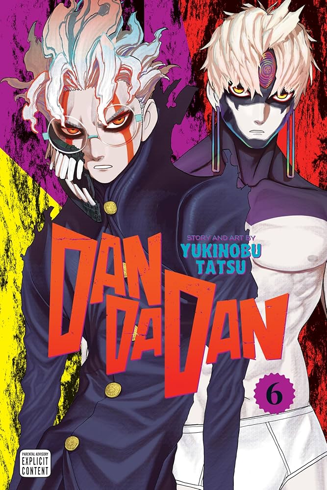 Dandadan, Vol. 6 — official Viz Media edition cover