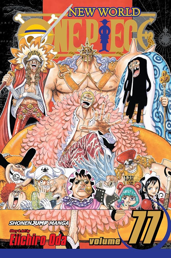 One Piece, Vol. 77 — official Viz Media edition cover