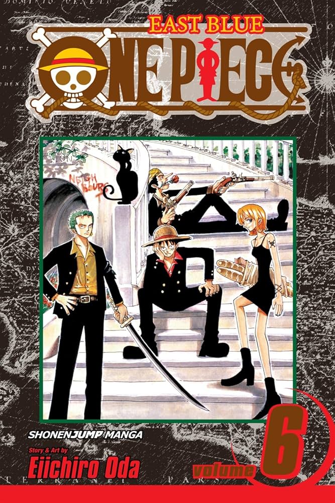 One Piece, Vol. 6 — official Viz Media edition cover