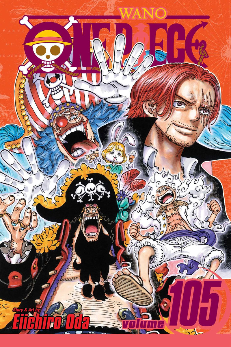One Piece, Vol. 105 — official Viz Media edition cover