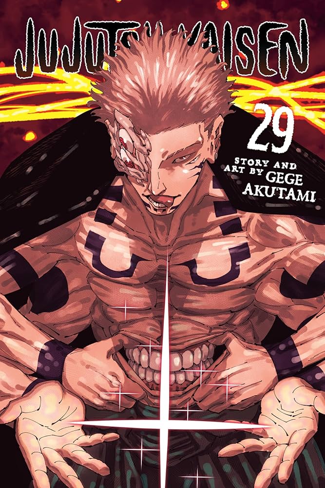 Jujutsu Kaisen, Vol. 29 — official Viz Media edition cover