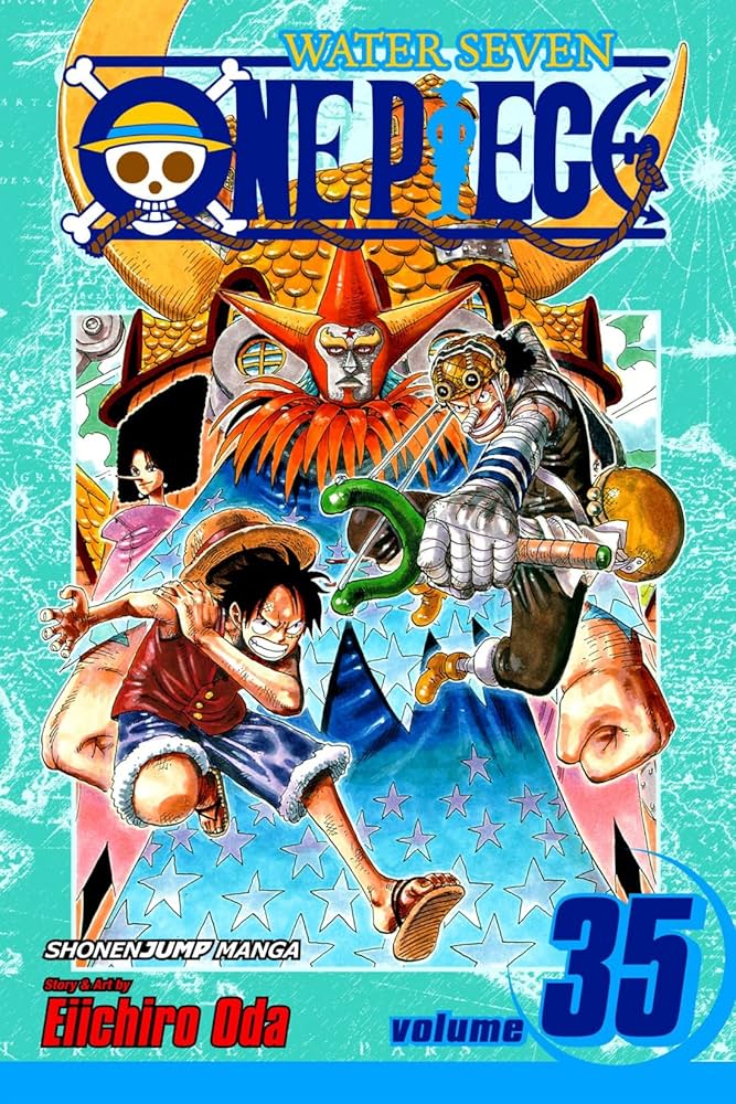 One Piece, Vol. 35 — official Viz Media edition cover