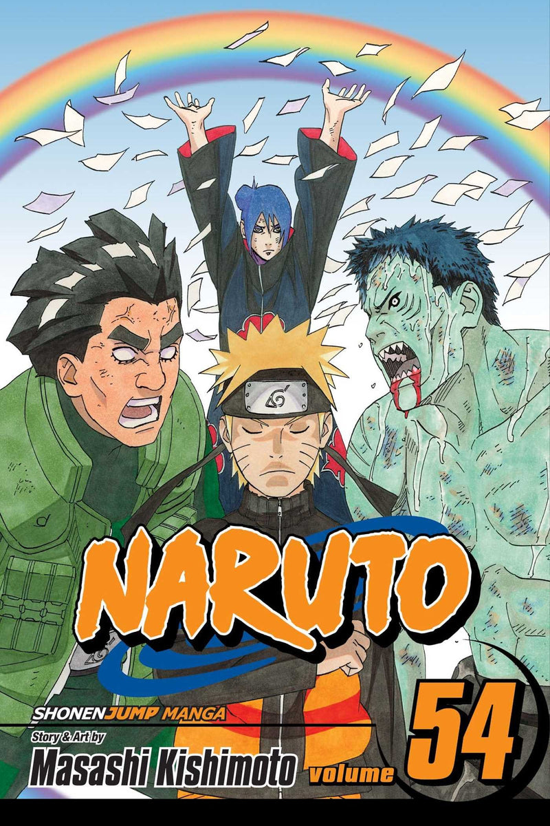 Naruto, Vol. 54 — official Viz Media edition cover