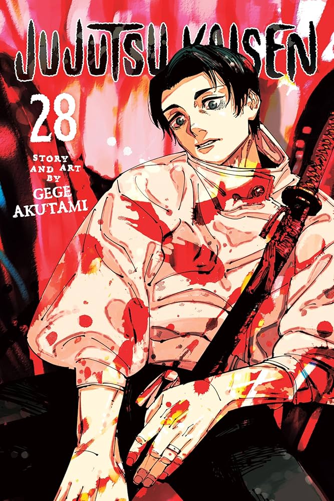 Jujutsu Kaisen, Vol. 28 — official Viz Media edition cover