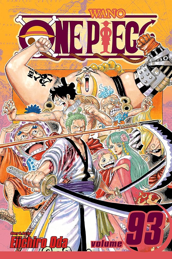 One Piece, Vol. 93 — official Viz Media edition cover