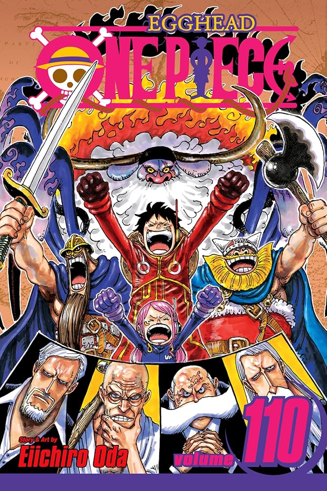 One Piece, Vol. 110 — official Viz Media edition cover