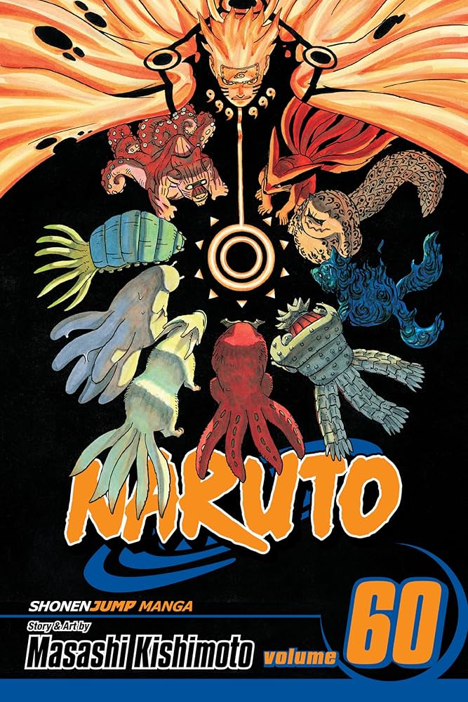 Naruto, Vol. 60 — official Viz Media edition cover