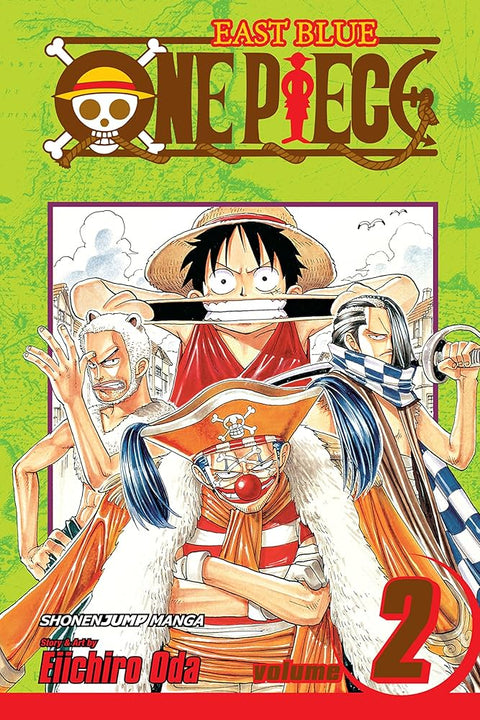 One Piece, Vol. 2 — Viz Media cover