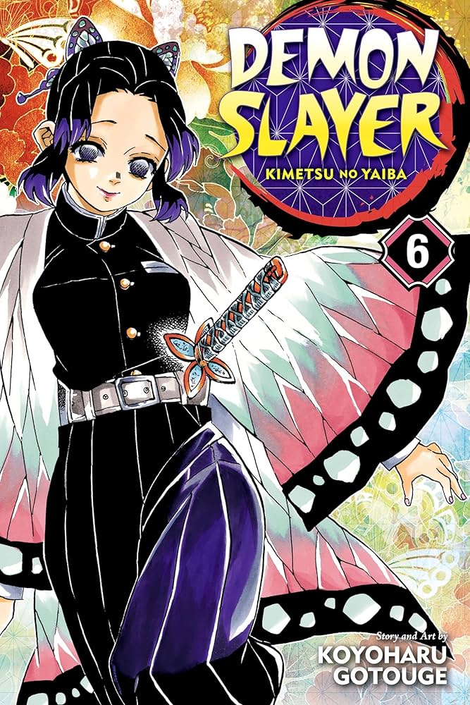 Demon Slayer, Vol. 6 — official Viz Media edition cover
