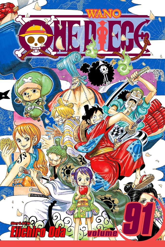 One Piece, Vol. 91 — official Viz Media edition cover