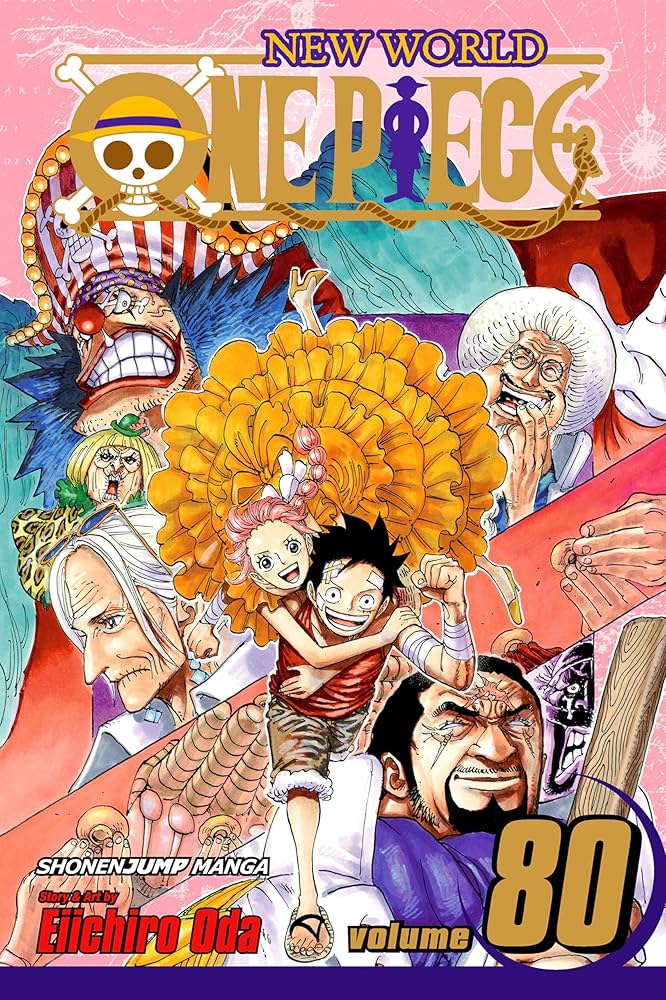One Piece, Vol. 80 — official Viz Media edition cover