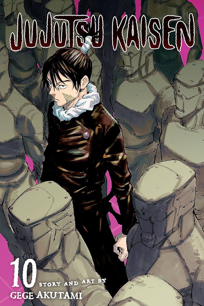 Jujutsu Kaisen, Vol. 10 — official Viz Media edition cover