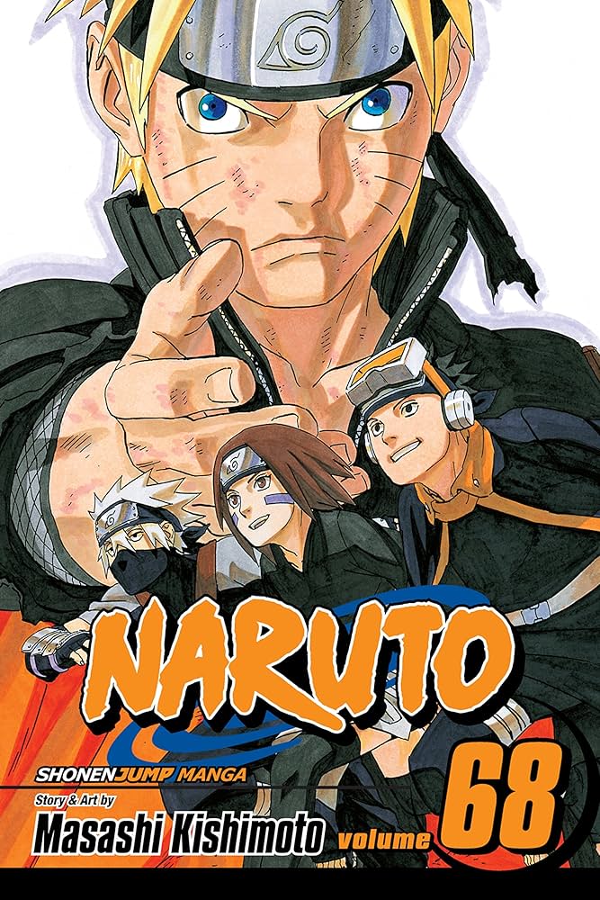 Naruto, Vol. 68 — official Viz Media edition cover