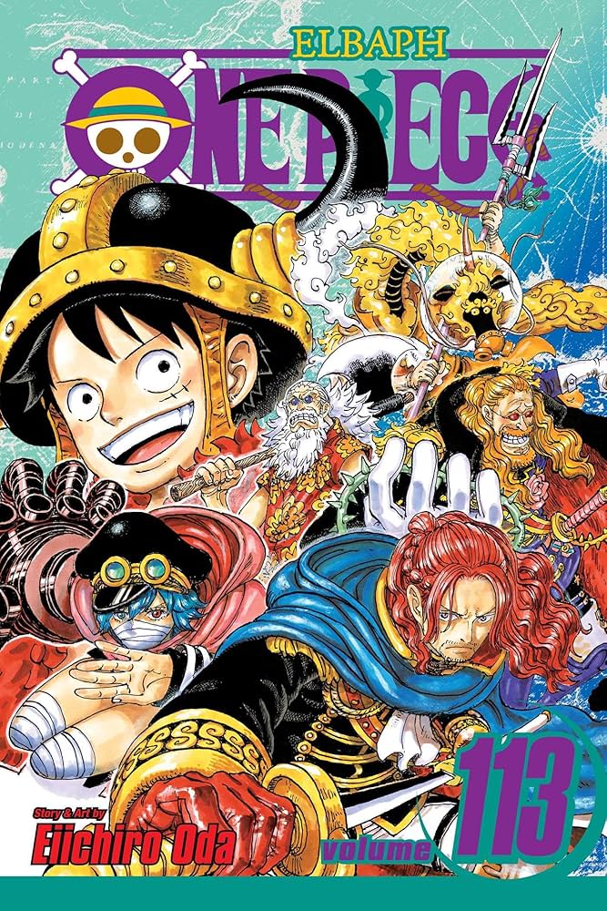 One Piece, Vol. 113 — official Viz Media edition cover