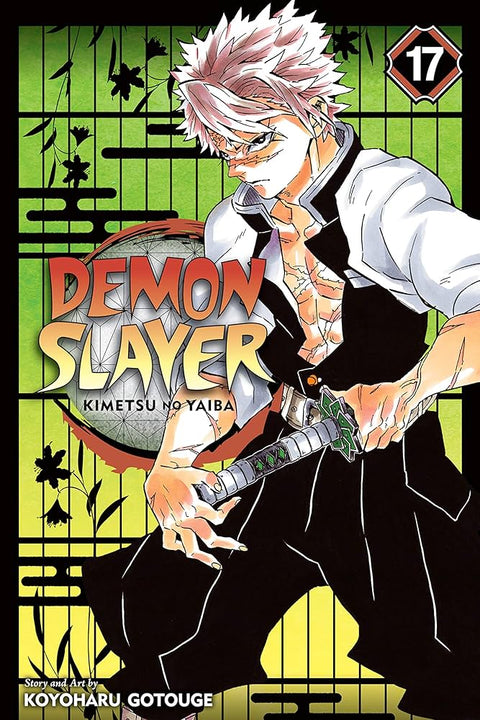 Demon Slayer, Vol. 17 — Viz Media cover