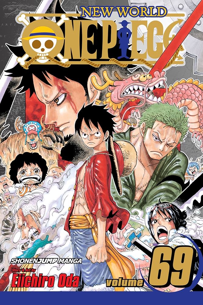 One Piece, Vol. 69 — official Viz Media edition cover