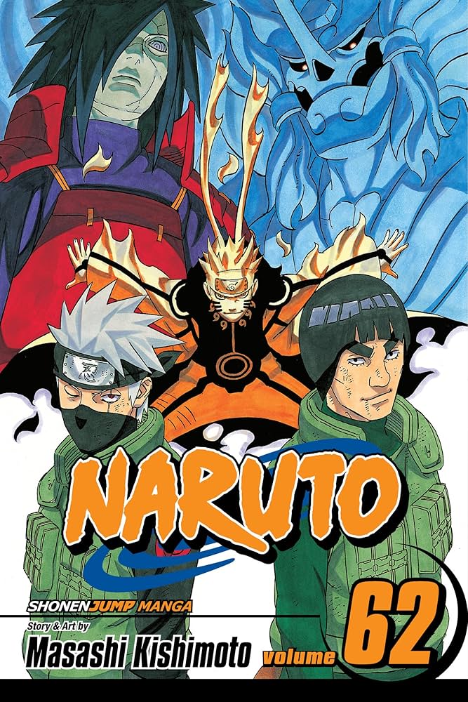 Naruto, Vol. 62 — official Viz Media edition cover