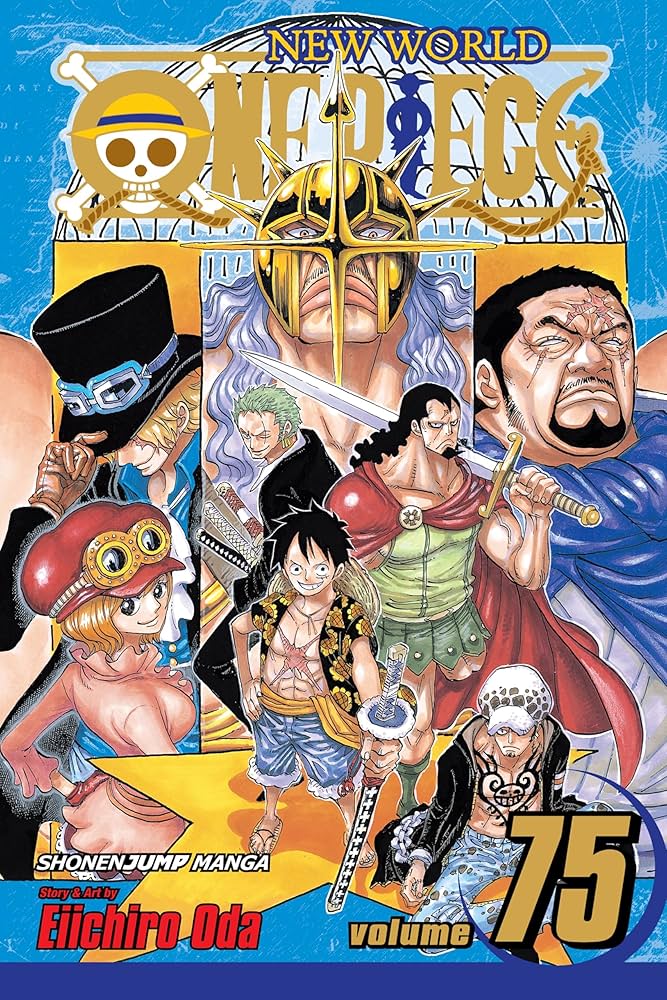 One Piece, Vol. 75 — official Viz Media edition cover