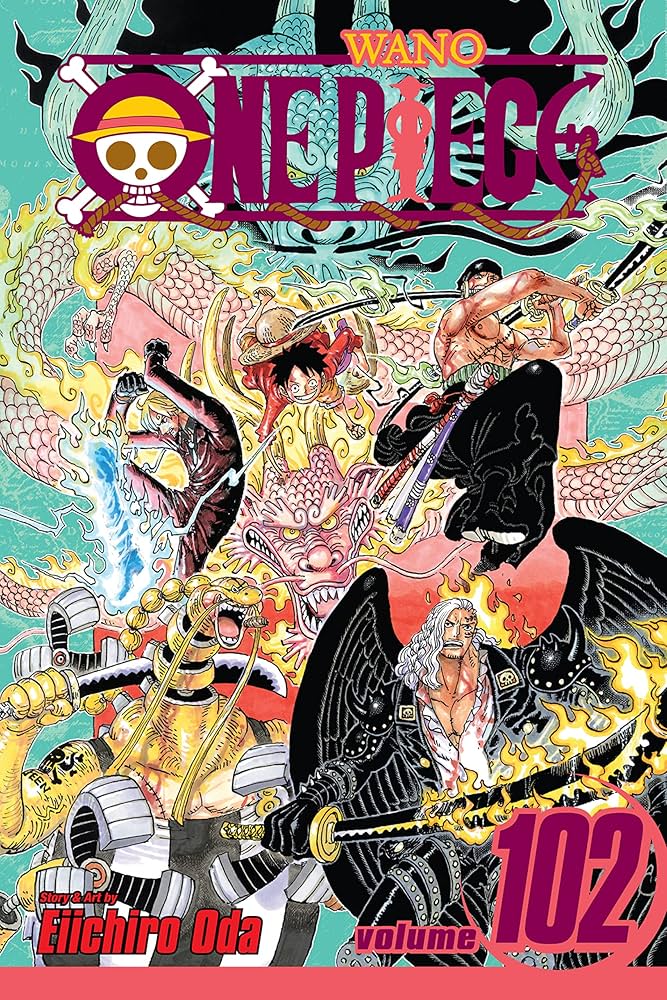 One Piece, Vol. 102 — official Viz Media edition cover