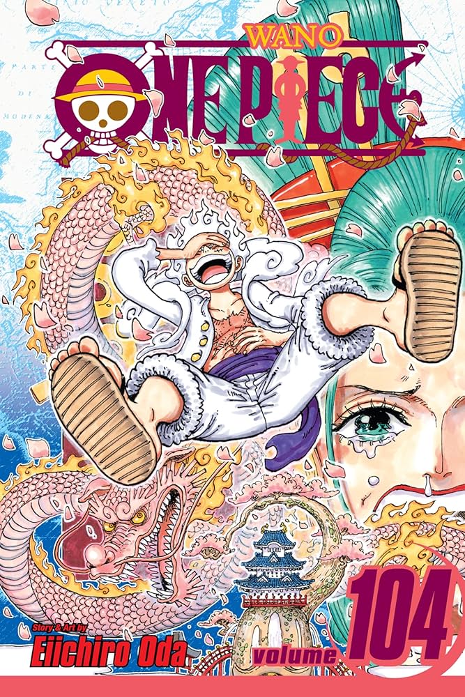 One Piece, Vol. 104 — official Viz Media edition cover