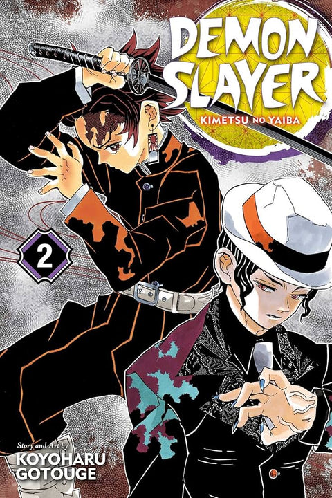 Demon Slayer, Vol. 2 — Viz Media cover