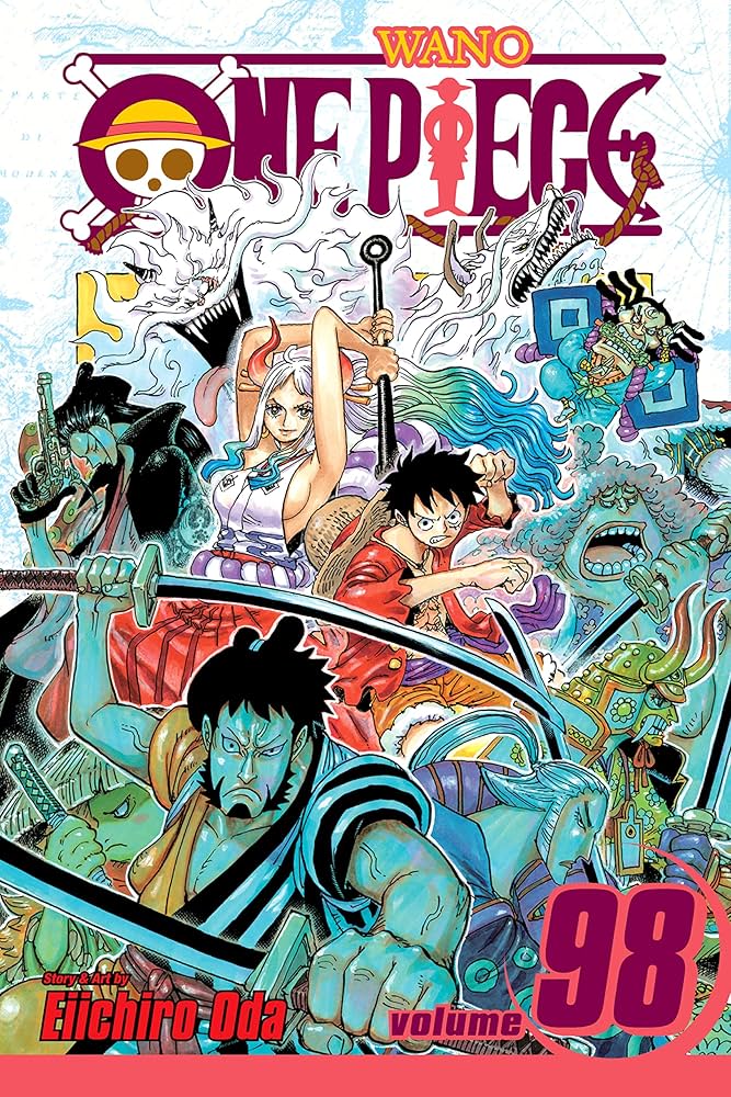 One Piece, Vol. 98 — official Viz Media edition cover