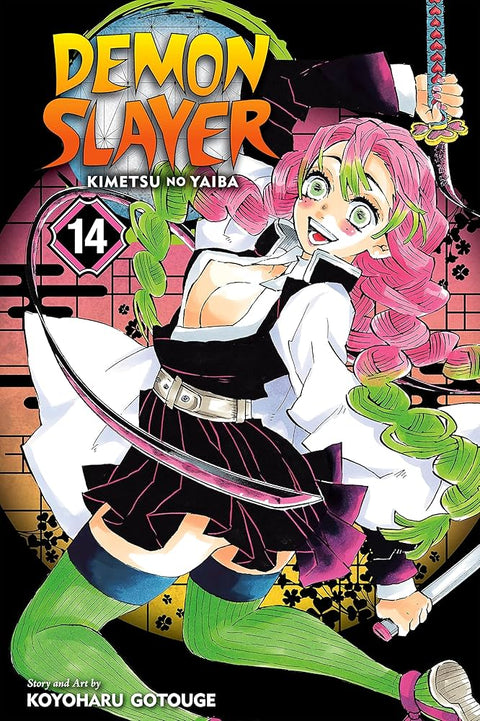 Demon Slayer, Vol. 14 — Viz Media cover