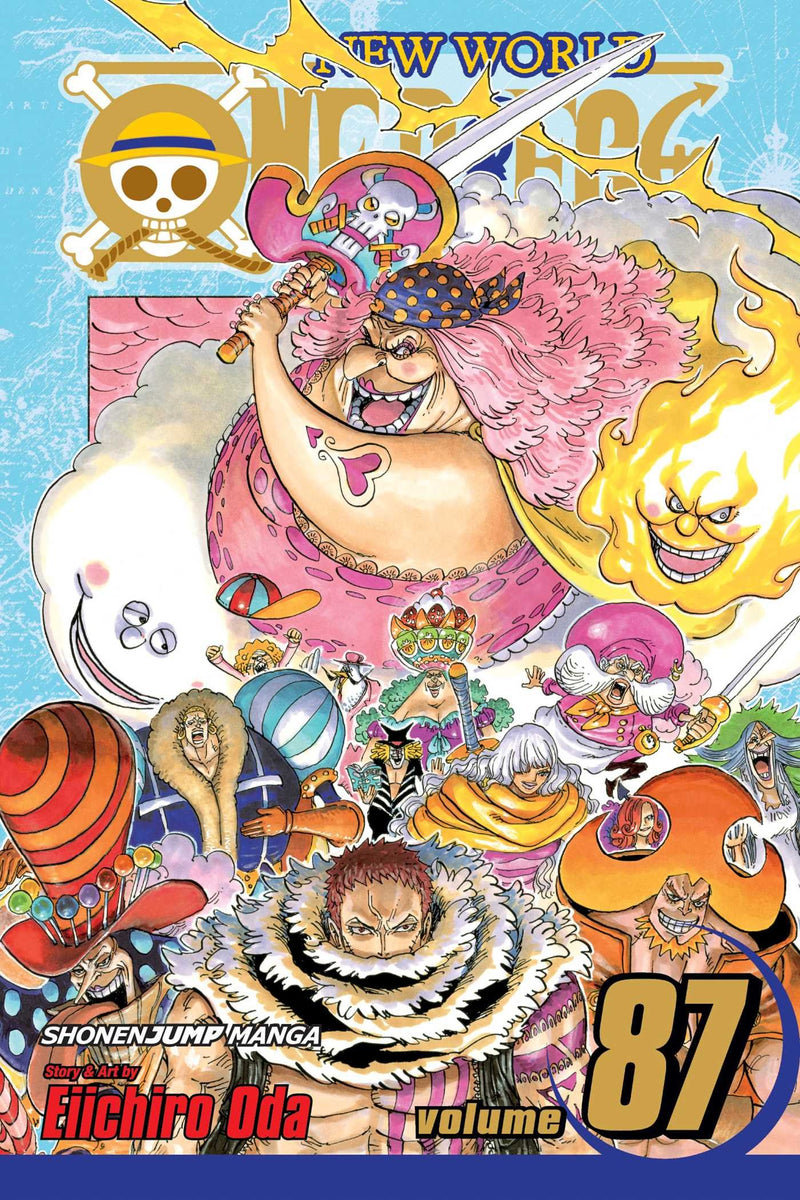 One Piece, Vol. 87 — official Viz Media edition cover