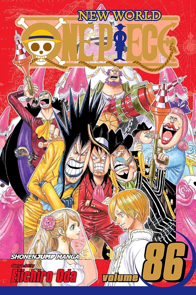 One Piece, Vol. 86 — official Viz Media edition cover