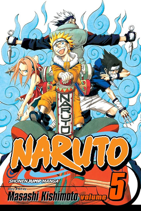 Naruto, Vol. 5 — Viz Media cover